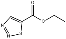 1,2,3-噻二唑-5-羧酸乙酯 结构式