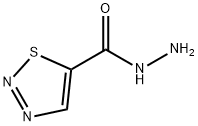 1,2,3-thiadiazole-5-carbohydrazide 结构式