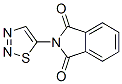 N-(1,2,3-Thiadiazol-5-yl)phthalimide 结构式