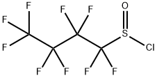 Nonafluoro-1-butanesulfinyl chloride 结构式