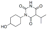 1-(4-Hydroxycyclohexyl)-5-isopropylbarbituric acid 结构式