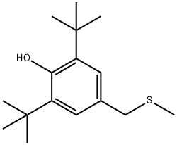 2,6-DI-TERT-BUTYL-4-[(METHYLTHIO)METHYL]PHENOL 结构式