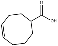 (Z)-环辛-4-烯-1-羧酸 结构式