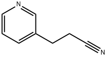 3-(吡啶-3-基)丙腈 结构式