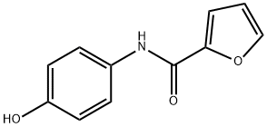 N-(4-羟基苯基)呋喃-2-甲酰胺 结构式