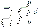 2,3-Dimethoxy-5-(1-phenyl-2-propenyl)-2,5-cyclohexadiene-1,4-dione 结构式