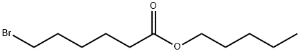 6-Bromohexanoic acid, pentyl ester 结构式