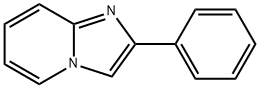 2-苯基咪唑并[1,2-A]吡啶 结构式