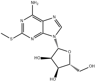 2-methylthioadenosine 结构式