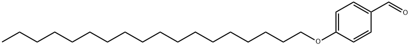 4-十八烷氧苯甲醛 结构式