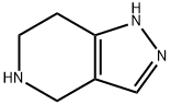4,5,6,7-四氢-1H-吡唑并[4,3-C]吡啶 结构式