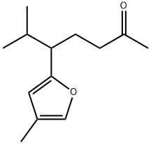 6-Methyl-5-(4-methyl-2-furyl)-2-heptanone 结构式