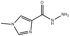 1H-IMIDAZOLE-4-CARBOXYLICACID,1-METHYL-,HYDRAZIDE(9CI) 结构式