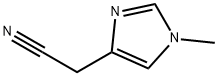 2-(1-甲基-1H-咪唑-4-基)乙腈 结构式
