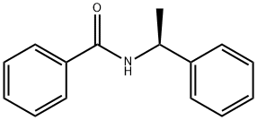 (S)-N-苯甲酰基-1-苯乙胺 结构式