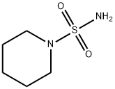 哌啶-1-磺酰胺 结构式