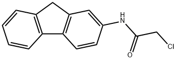 2-chloro-N-(9H-fluoren-2-yl)acetamide 结构式