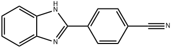 4-(1H-苯并[D]咪唑-2-基)苯甲腈 结构式