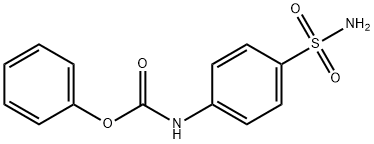 PHENYL 4-(AMINOSULFONYL)PHENYLCARBAMATE 结构式