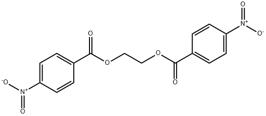 2-(4-nitrobenzoyl)oxyethyl 4-nitrobenzoate 结构式