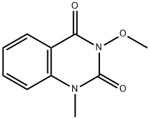 3-Methoxy-1-methylquinazoline-2,4(1H,3H)-dione 结构式