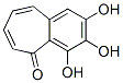 5H-Benzocyclohepten-5-one, 2,3,4-trihydroxy- (9CI) 结构式