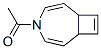 4-Azabicyclo[5.2.0]nona-2,5,8-triene, 4-acetyl- (9CI) 结构式