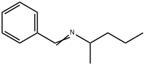 N-(Phenylmethylene)-2-pentanamine 结构式