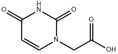 (2,4-二氧代-3,4-二氢-2H-嘧啶-1-基)-乙酸 结构式