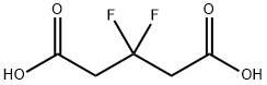 3,3-DIFLUOROPENTANEDIOIC ACID 结构式