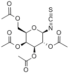 BETA-D-吡喃半乳糖基异硫氰酸酯 2,3,4,6-四乙酸酯 结构式