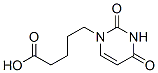 1(2H)-Pyrimidinepentanoic acid, 3,4-dihydro-2,4-dioxo- 结构式