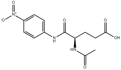 Pentanoic acid, 4-(acetylamino)-5-((4-nitrophenyl)amino)-5-oxo-, (R)- 结构式