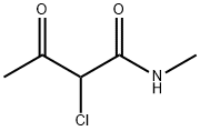 氯代乙酰乙酰甲胺 结构式