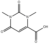 1,3-二甲基-2,6-二氧代-1,2,3,6-四氢-嘧啶-4-羧酸 结构式