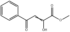 METHYL (2Z)-2-HYDROXY-4-OXO-4-PHENYLBUT-2-ENOATE 结构式