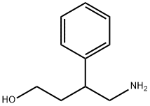 4-氨基-3-苯基丁烷-1-醇 结构式