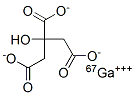 gallium (67 Ga) citrate 结构式