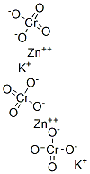 chromic acid, potassium zinc salt 结构式