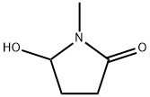 5-羟基-1-甲基-2-吡咯烷酮 结构式