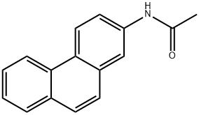 N-phenanthren-2-ylacetamide 结构式