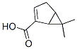 Bicyclo[3.1.0]hex-2-ene-2-carboxylic acid, 6,6-dimethyl- (9CI) 结构式