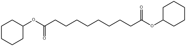 dicyclohexyl sebacate  结构式