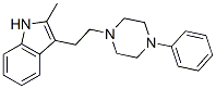 2-Methyl-3-[2-(4-phenyl-1-piperazinyl)ethyl]-1H-indole 结构式