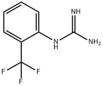 N-(2-TRIFLUOROMETHYL-PHENYL)-GUANIDINE 结构式