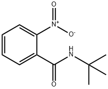 N-(叔丁基)-2-硝基苯甲酰胺 结构式