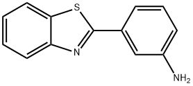 3-(2-苯并噻唑基)苯胺 结构式