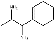 1,2-Propanediamine,  1-(1-cyclohexen-1-yl)- 结构式