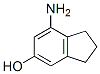 1H-Inden-5-ol, 7-amino-2,3-dihydro- (9CI) 结构式