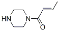 1-(哌嗪-1-基)丁-2-烯-1-酮 结构式
